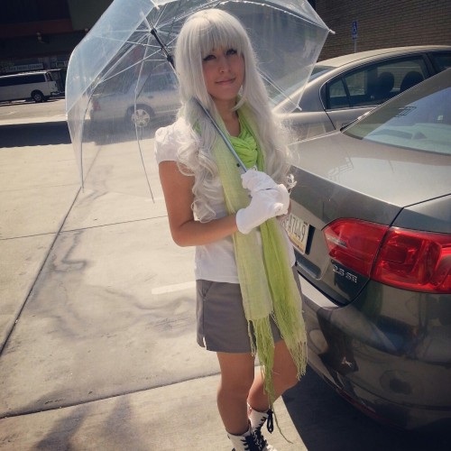 getoutofmybubble: Day 3 of anime expo I went as a female version of Clear and when I arrived I reall