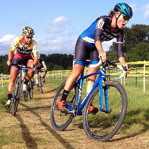 castellicycling: We are so happy to work with so many amazing CX racers! @piloucaro and @mmcyclist 