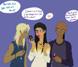 Lesbian-Killjoy:  Did I Ever Upload This? I Can’t Remember Marik And Odion Doing