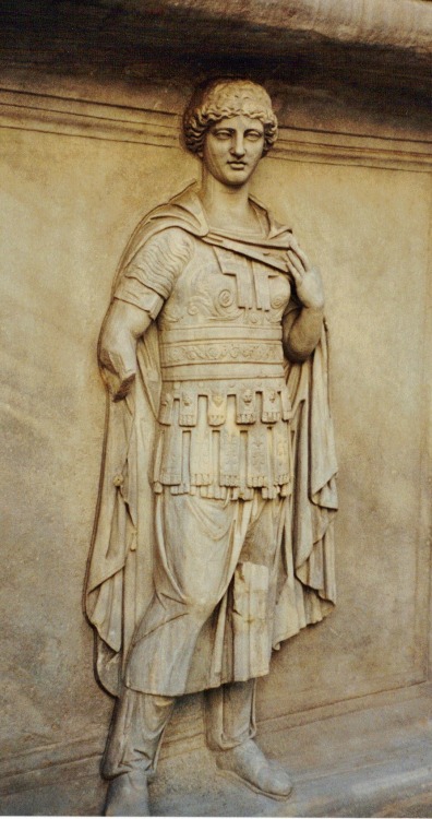 clioancientart:Relief from the Temple of Trajan, now housed in the courtyard of Palazzo dei Conserva