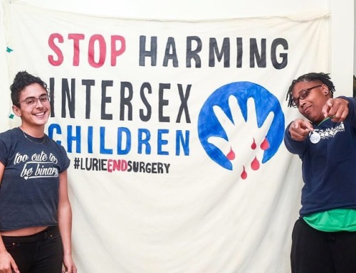 Today’s Intersex Awareness Day! Come out at noon to protest Lurie Children’s Hospital at