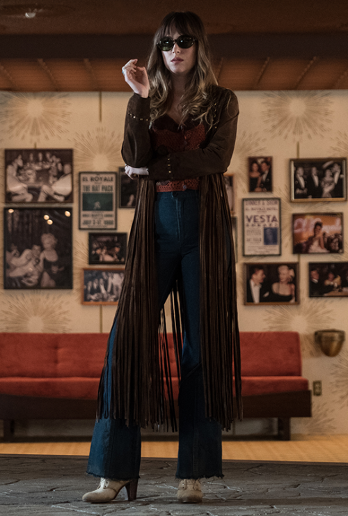 Dakota Johnson in Bad Times at the El Royale (2018) dir. Drew GoddardCostume design by Danny Glicker