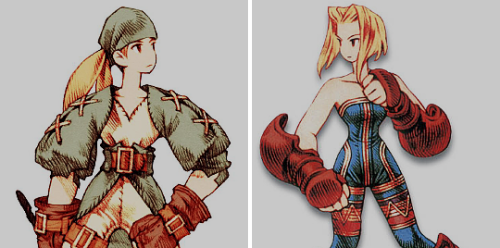 allrauneking: Final Fantasy Tactics and WotL Jobs Sword in hand, a warrior clutches stone to breastI