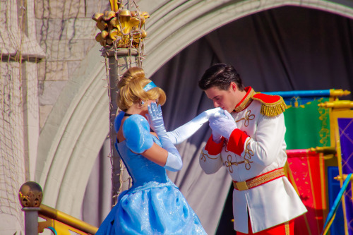 daydreamingofdisneymagic:  Cinderella and Prince Charming (by abelle2)