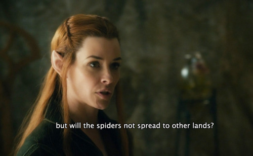 queenerestor:If I were a spider, I would stay in Mirkwood too