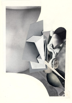 sebjartworks: typ7008.2 hand-made paper collage / © seb jarnot 2013 http://www.sebjarnot.com/art/collage/ 