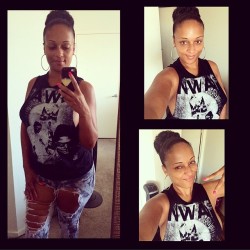 tshirtandjeanson:  IG simplyms_g #straightoutofcompton #dopeman #💯milesand🏃 #gangstagangsta TSJO