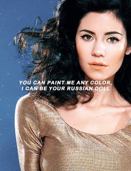 dailylarina:  lana del rey - without you / marina and the diamonds - can’t pin