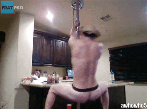 awhowho5: Shake It! - Spencer performs on the pole! fratmen 