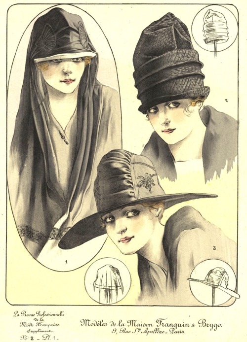 La revue professionelle de la mode française.1er novembre 1917.