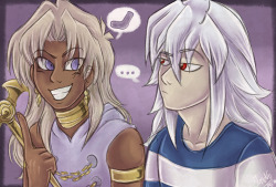 nesuki:  Bakura: “Wonderful! So, Marik