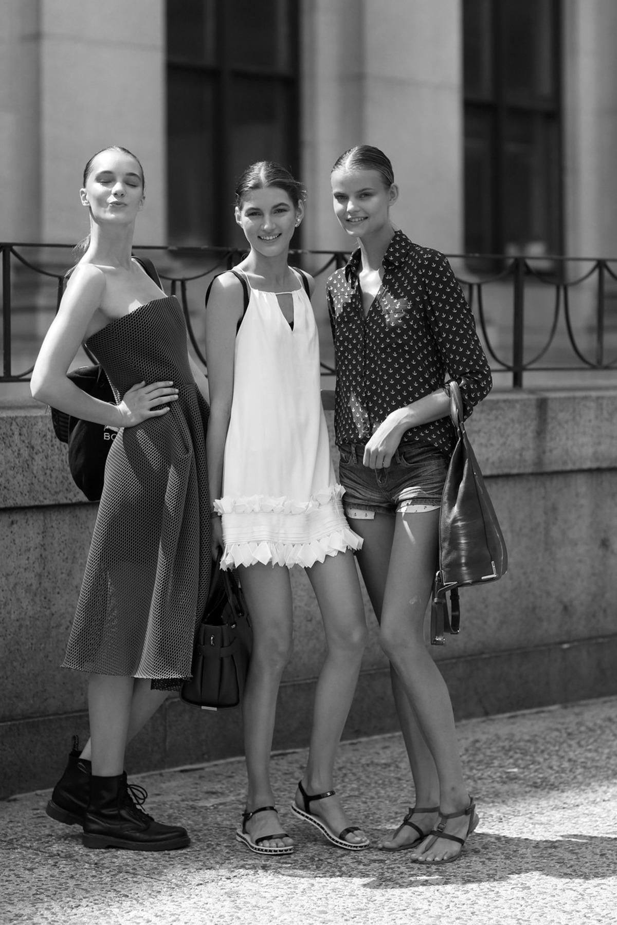 senyahearts:  Models Off Duty: Street Style, NYFW Spring 2015.  
