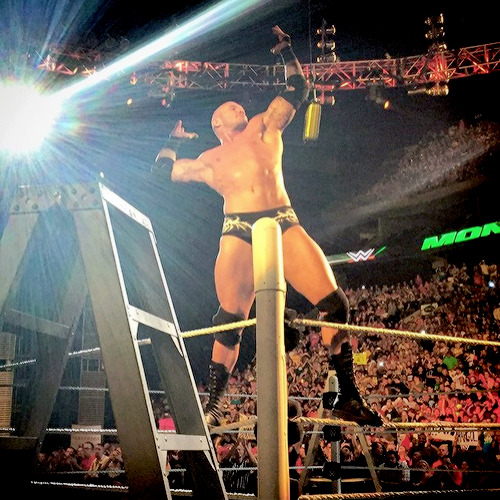 Randy Orton - Waiting for that WWE WrestleMania sign... | Facebook