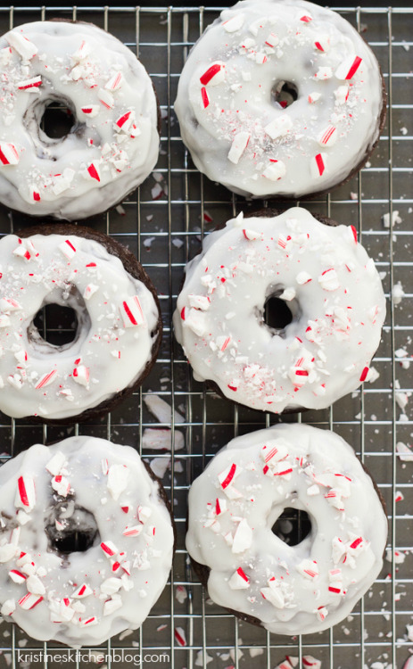 confectionerybliss:  Peppermint Mocha Donuts | Kristine’s Kitchen 