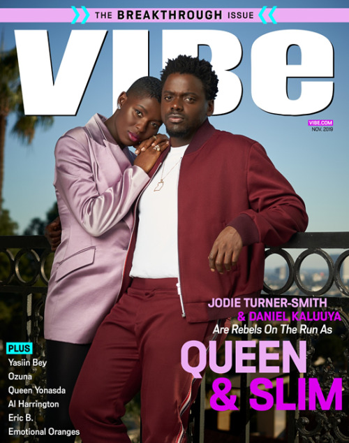 accras: Jodie Turner-Smith and Daniel Kaluuya - Vibe Magazine, November 2019