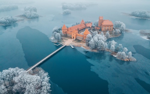 livesunique:  Trakai Island Castle, Trakai, Lithuania