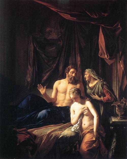 Sarah Presenting Hagar to Abraham, Adriaen van der Werff, 1699