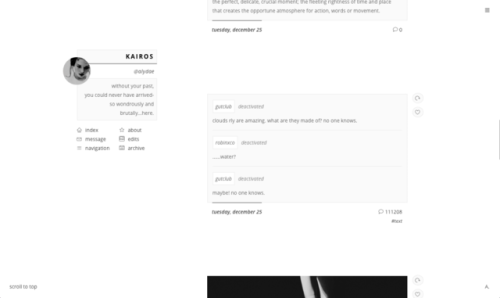 alydae - kairos | preview - code (raw), alternatea minimalistic...