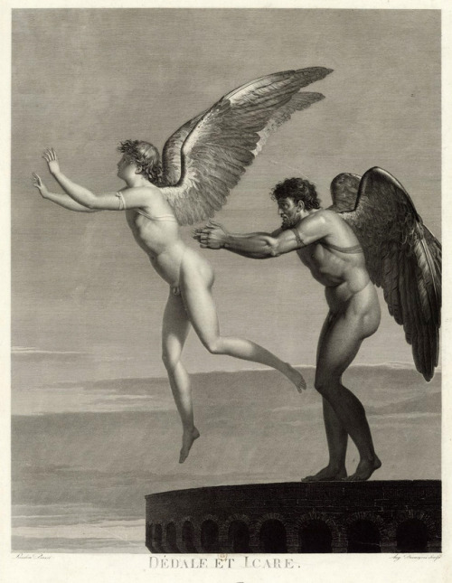 Auguste Gaspard Louis Desnoyers (1779-1857), &lsquo;Dédale et Icare&rsquo; (Daedalus and Icarus), 18
