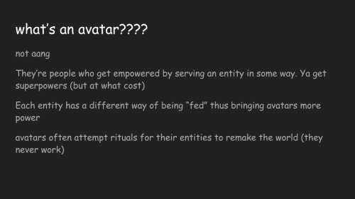 I Finally Did That Entities Powerpoint! (more Slides Beneath The Cut)