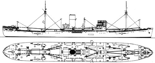 pulmosan:enrique262:German auxiliary cruiser PinguinThe most successful commerce raider of World War