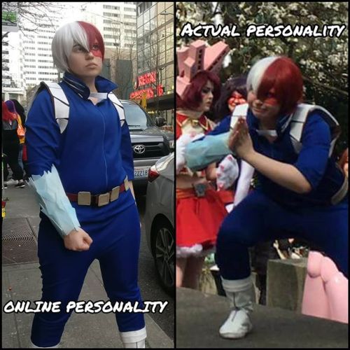 Let me get in on the #onlinepersonalityvsactualpersonality trend too plz because I am big ball of ne