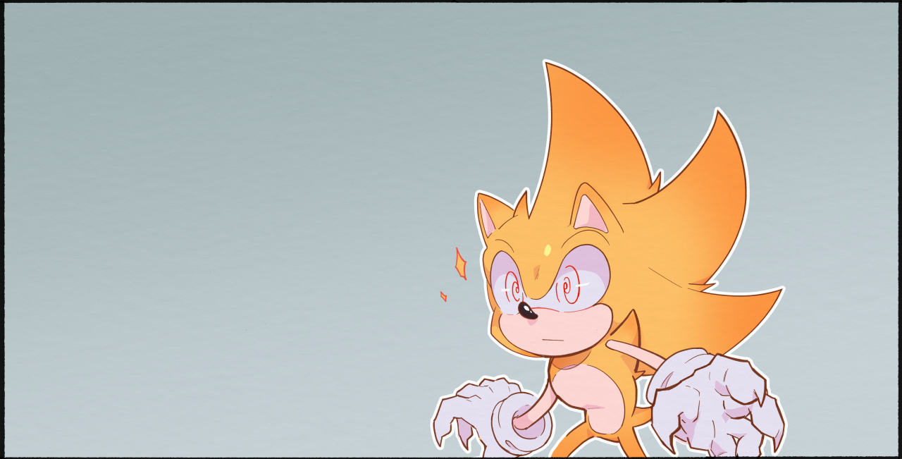 I'll feel better tomorrow — Ship all the ships💖 Super Sonic has