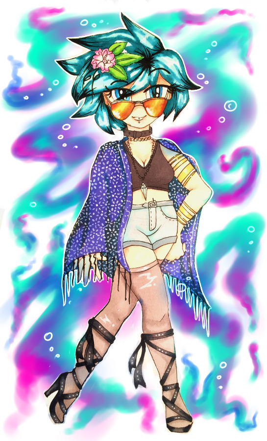 kairaanix:  Summer Coffeh.   thanks hun~she sure fits to the recent hellishly warm