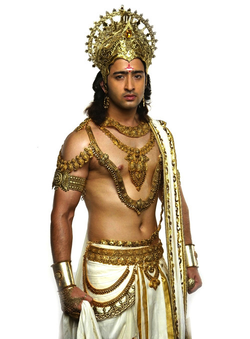 Shaheer Sheikh as Arjuna from Mahabaratha series