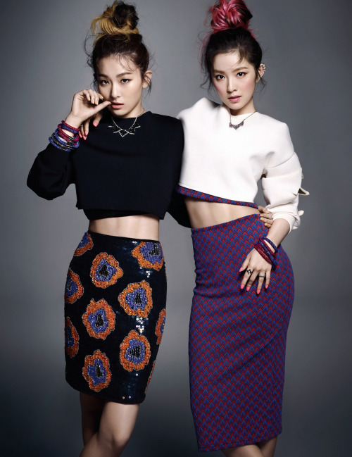 kpophqpictures-blog: [HQ] Red Velvet Irene &amp; Seulgi for Harper’s Bazaar 1540x2000