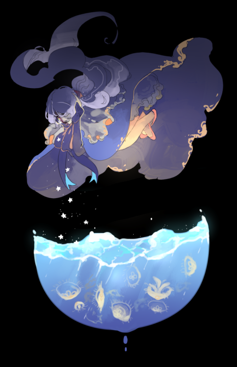 our crescent moon selene