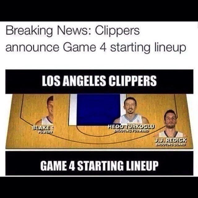 #Dead #smh #funny #realtalk #clippers #instaphoto