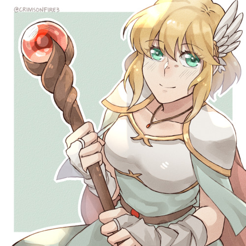  30 Days of FE Clerics or Priests To heal you during quarantine Day 5: Nanna from Thracia 776 