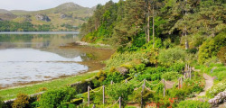 discovergreatbritain:  Inverewe GardenA lush garden paradise beside Loch Ewe, Inverewe is surrounded by the rugged landscape of Wester Ross. From the flowers in the garden to the mountains on the horizon, it has a definite magic. Find out more