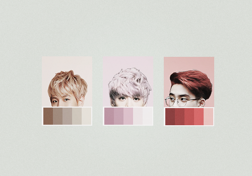 enoiism:EXO Hair colour