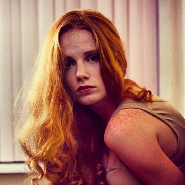 #freckles #ginger #red #pretty #gingerlover