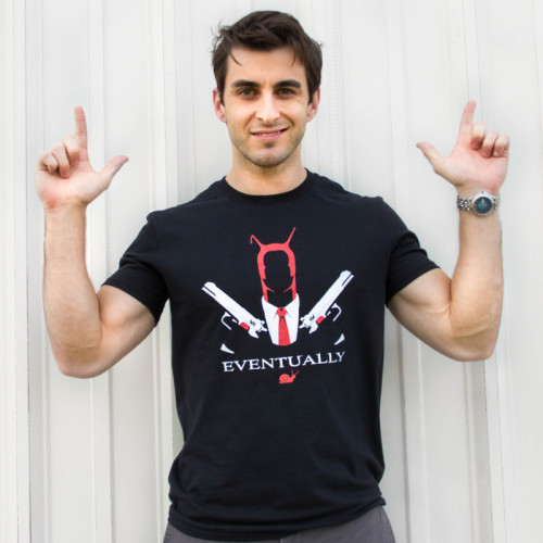 rooster-tumble:  SNAIL ASSASSIN SHIRT “He’s going for you at all times.  Slowly.”  You don’t know how long I’ve been waiting for this!  