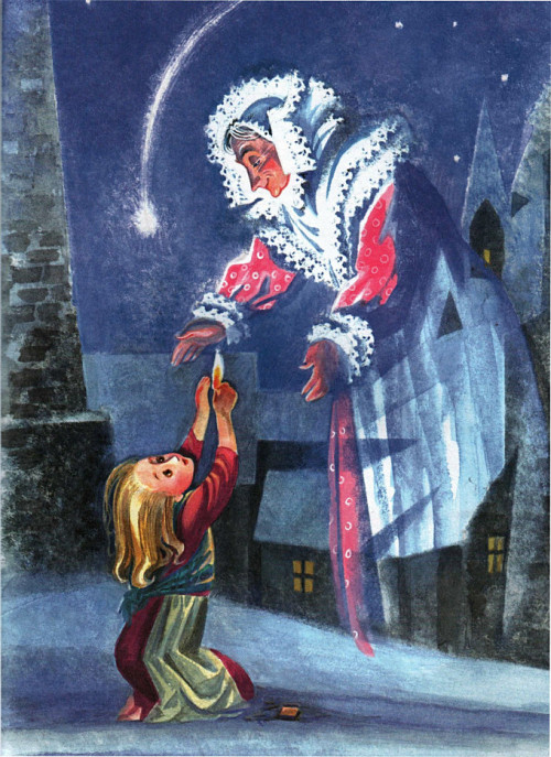 fairytalemood:Hans Christian Andersen’s Fairy Tales illustrated by Nika Goltz