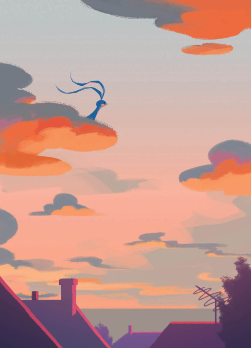 witbik: Camouflage series: Altaria Pick up a print of this at SMASH this weekend! 