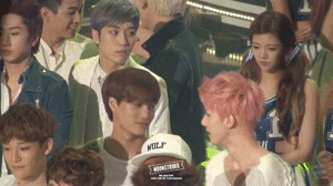 ginginchanchan:  SeHun is the boss in EXO, an evil maknae, he hit Tao, push D.O,
