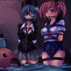 maullart:  “So you two are boats, huh? Let’s see just how waterproof you really are…”