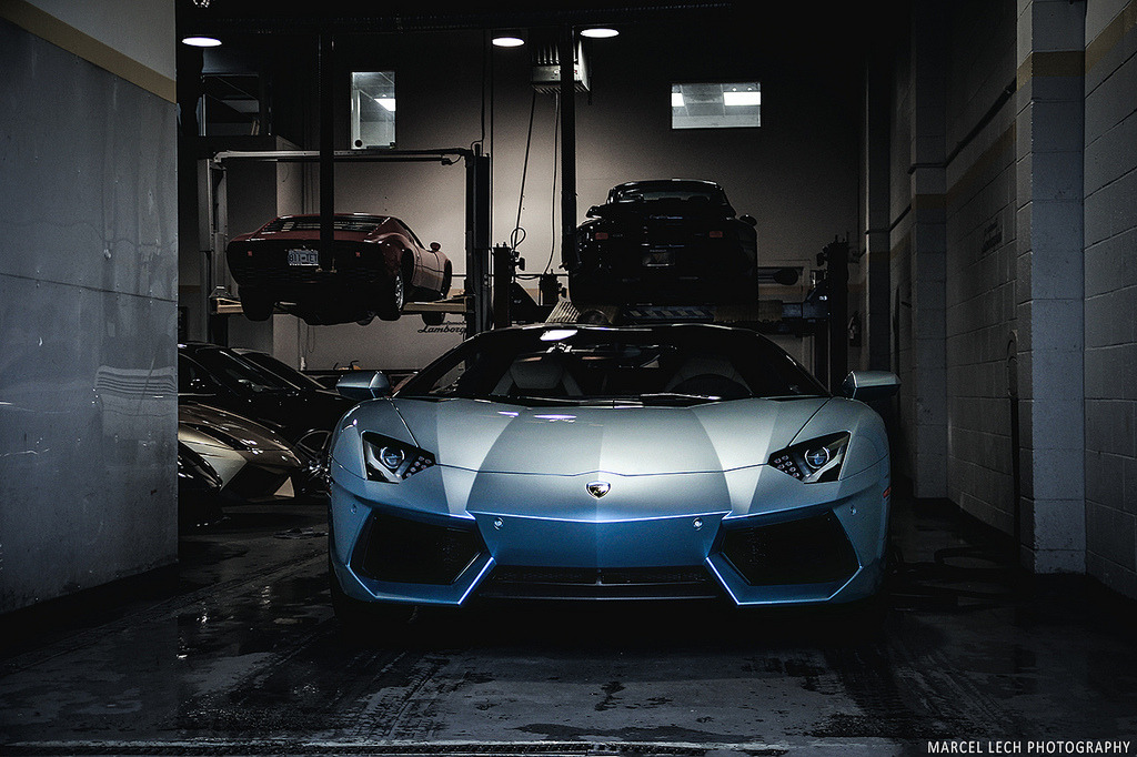 automotivated:  Lamborghini Aventador Roadster (by Marcel Lech)
