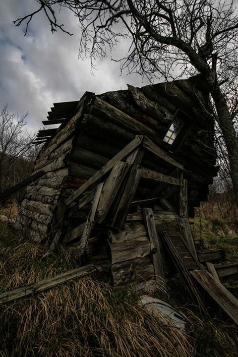 abandonedography:  Abandoned cabin in the suburbs of Rijeka, Croatia.