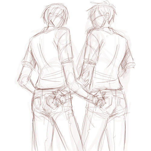 RinRei WIPs#16, #17 and #18(September &amp; November 2014)#16 - Basically a redraw of this ~#18 - Lm