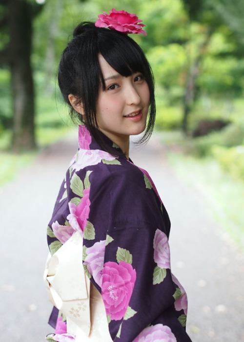 純和風美少女さとにゃん登場=納涼浴衣シリーズ（1）｜しおったのアスピ海航海中