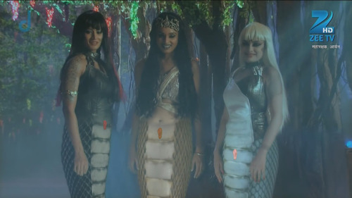 So there`s this Indian kid`s show which features 3 female Nagas as villains. i just thought it would