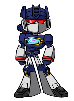 valerei: As we all know, Soundwas IS superior, so I couldn’t just draw one, could I?joking aside, I wanted to see if I could make chibi versions of transformer characters that wasn’t from TFA, so I thought it would be nice to give Soundwave a try