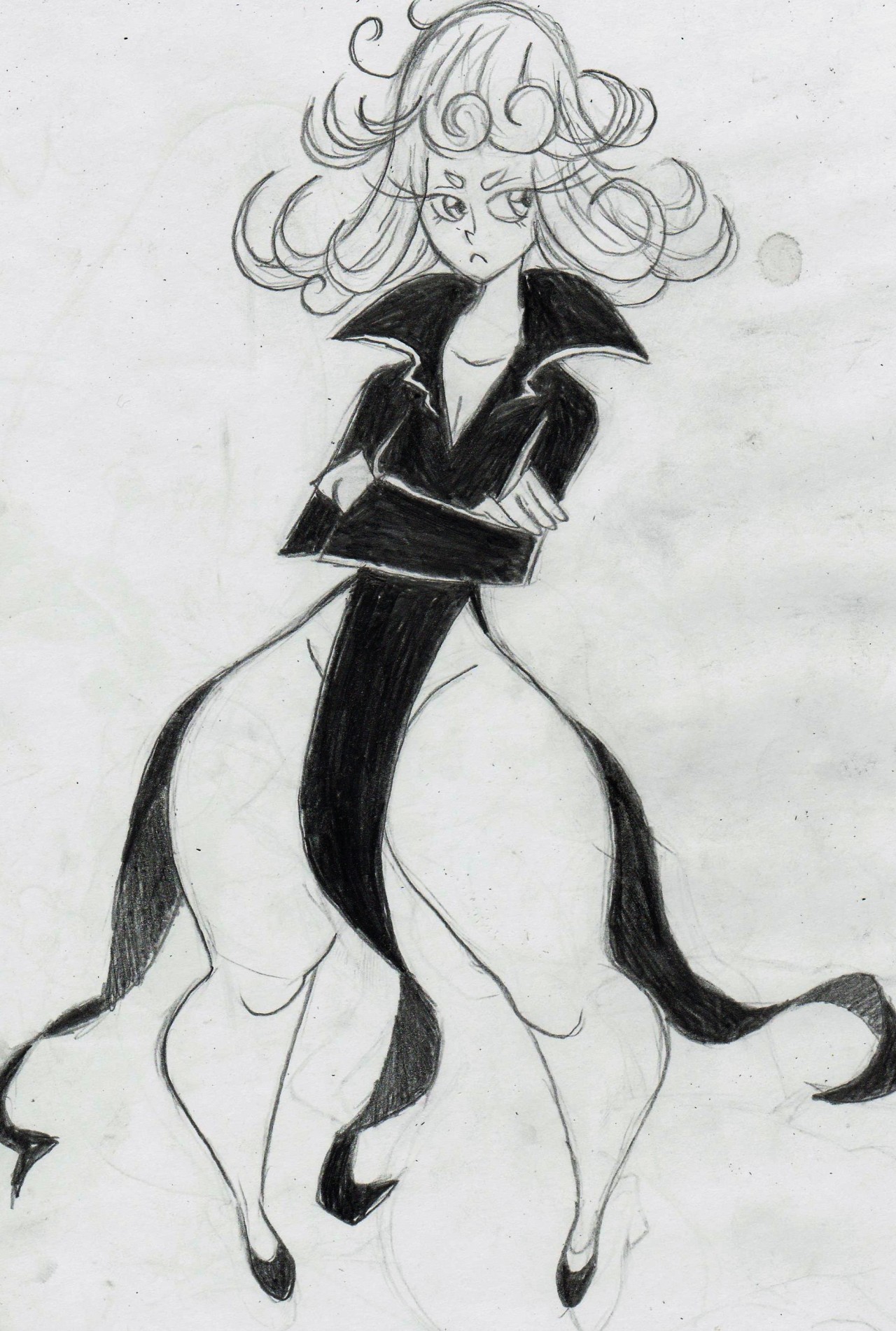 slbtumblng:  captain-hotstop:  wappahofficialblog:  A sketch of this little brat