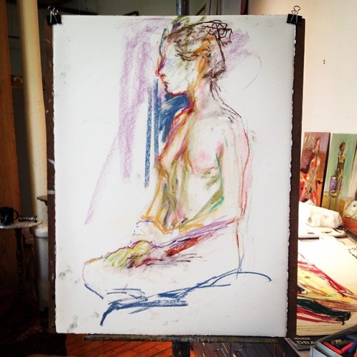 22 minute pose painting by Lisa Colwell porn pictures