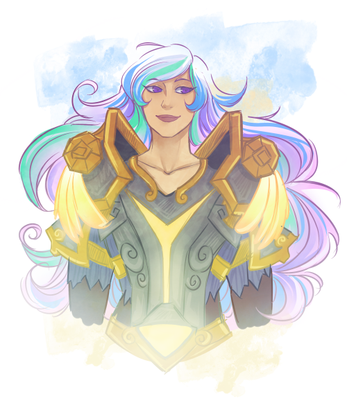 piichiarts: Princess Celestia - Human - Paladin (T16)Commission for someone on DA!Continuation of th